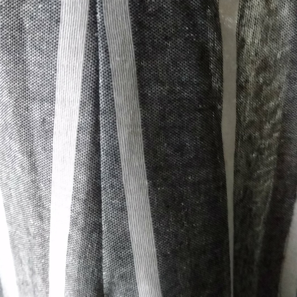 Cotton Gray white Stripes Pant jumpsuit - Picture 14 of 15